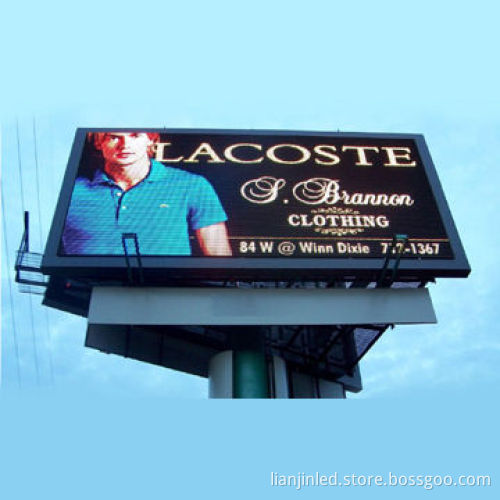 LED Full Color Display, 6,500K Color Temperature with 15m Minimum Viewing Distance